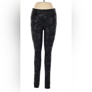 Spanx Faux Leather Camo Leggings.  Size M.